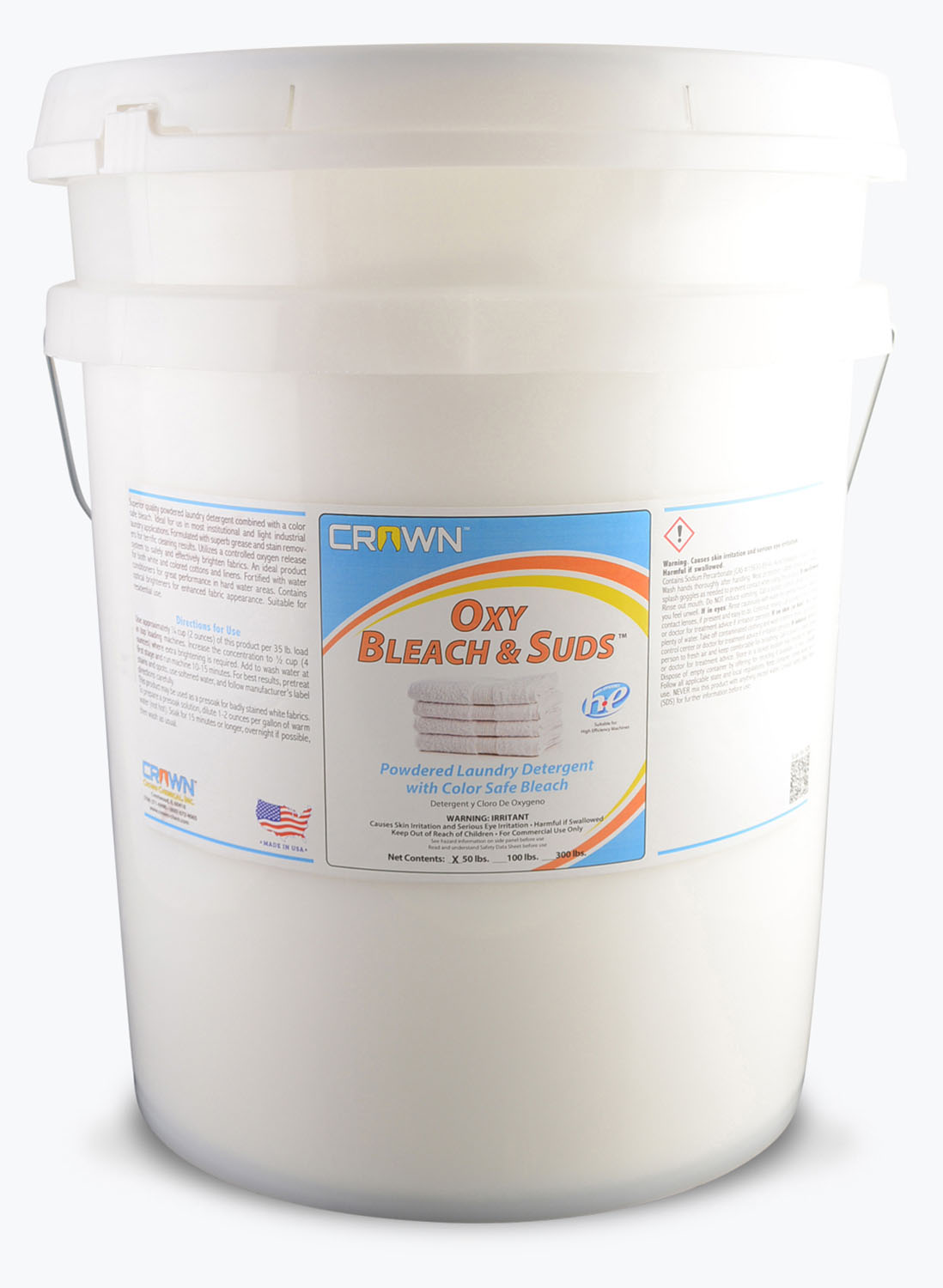 Crown Chemical - Laundry - Oxy Bleach & Suds